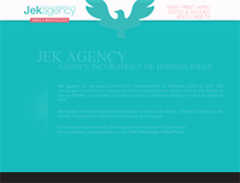 Tablet Screenshot of jekagency.com